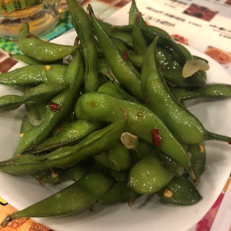 枝豆のペペロンチーノ(PIZZAバールあるぱか)