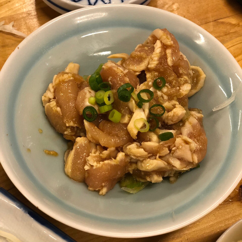 鳥わさ(大衆酒場BEETLE田町店)