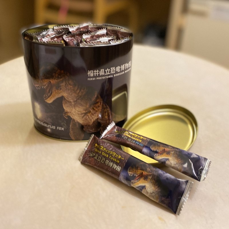 チョコスティッククッキー缶(ディノ ストア （DINO STORE）)