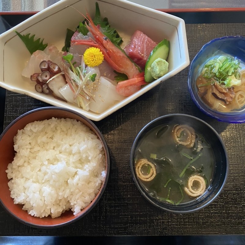 刺身定食(お食事処 はまさか )