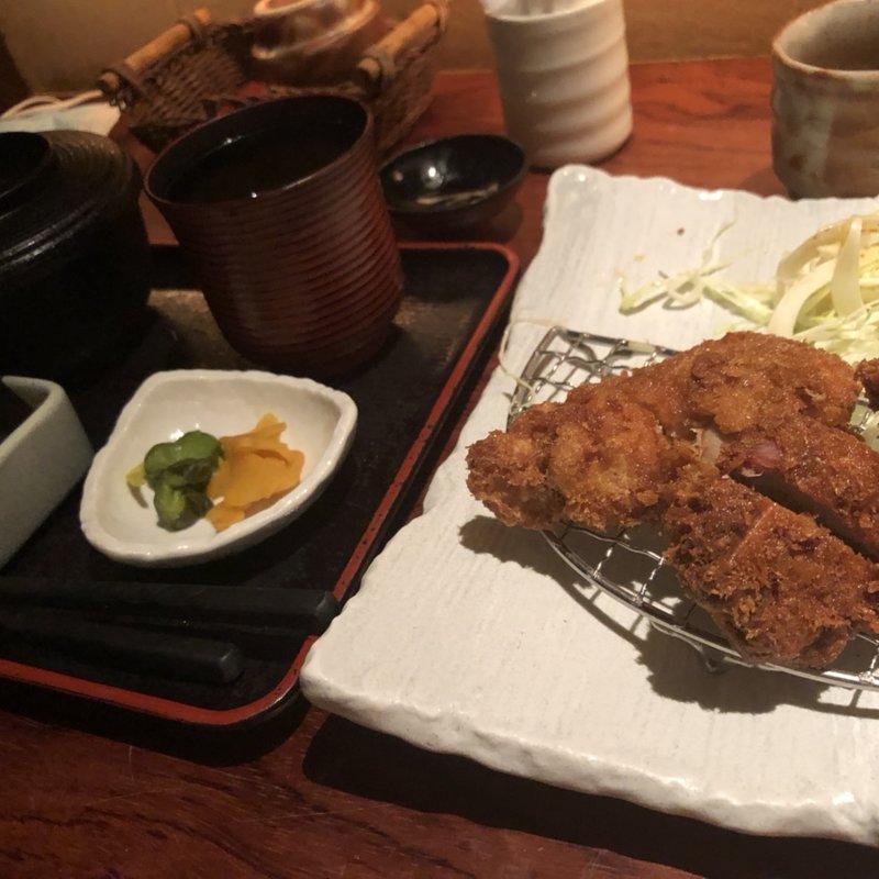 ヒレカツ定食(Dan家R 淀屋橋店 （【旧店名】串かつ Dan家）)