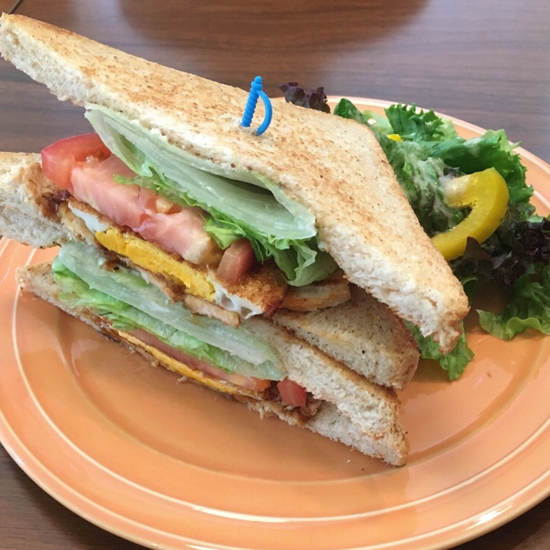 クラブハウスサンドウィッチ(Cafe Downey 豊田店)