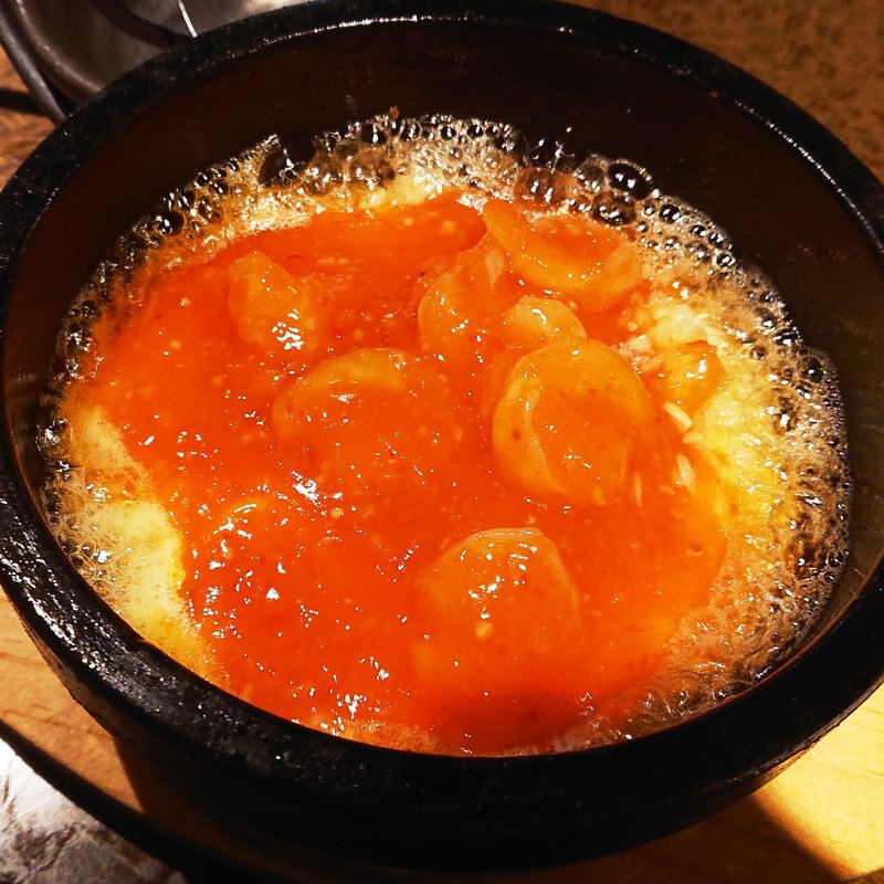 ふわふわエビチリ玉子(居酒屋 土間土間 川崎仲見世通り店)