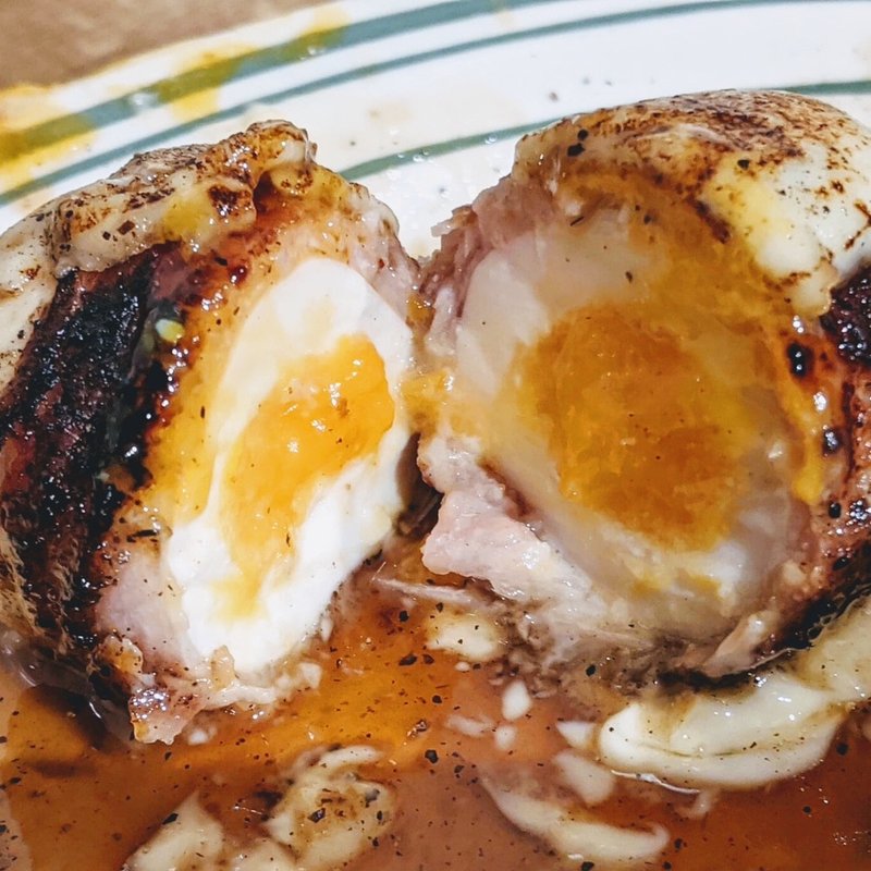 とろけるチーズ卵(チャコール スタンド ノゲ)