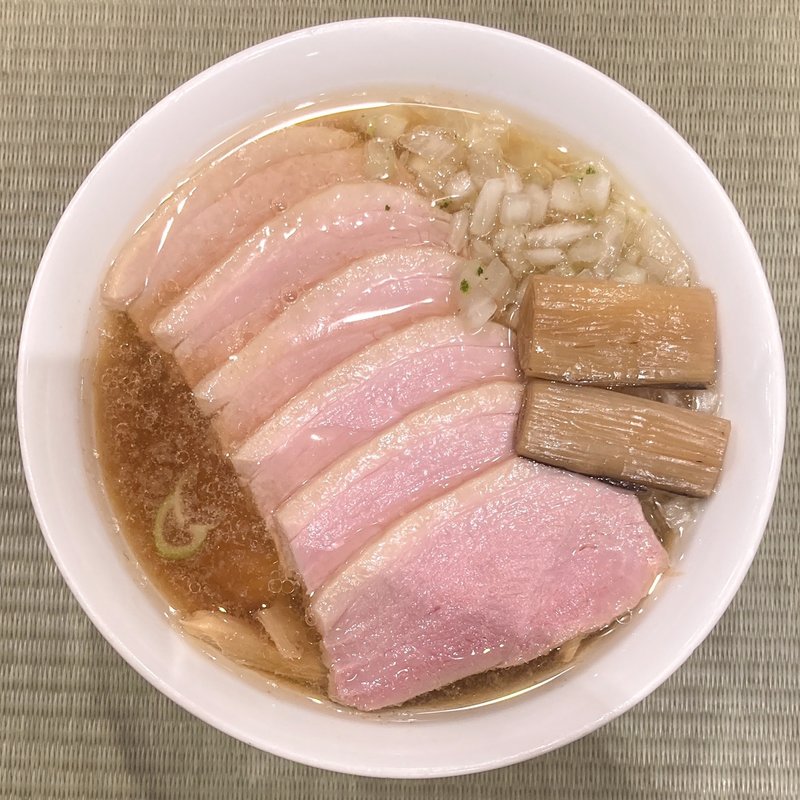 鴨コンフィ麺(らーめん 鴨to葱)