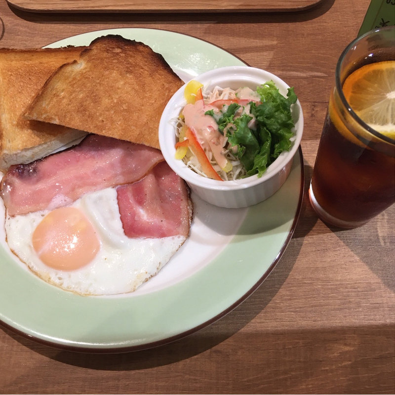 モーニングセットA(杜のカフェ cocode)