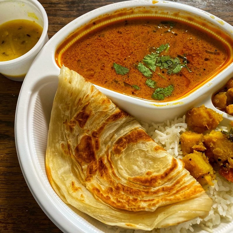 ゴアシーフードカリー(テイクアウト)(Spicy cafe RAJA)