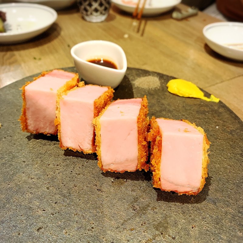 ハムカツ特選！肉厚仕込2ヶ(オ山ノ活惚レ)