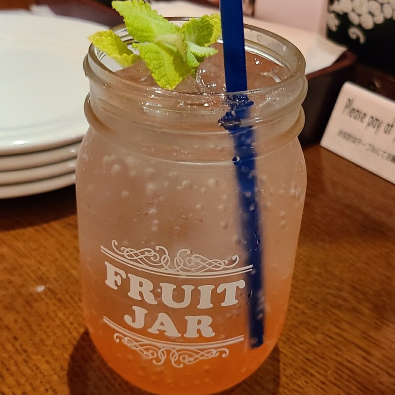 ピンクグレープフルーツモヒート( イタリアンスパニッシュ cafe FIGARO)