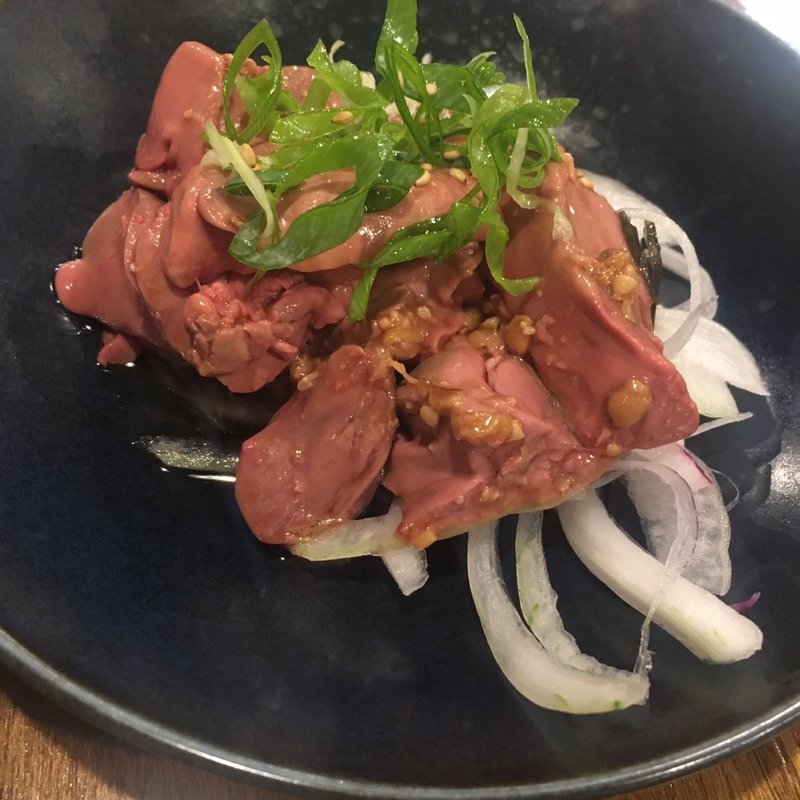 低温調理レバ刺し(東京MEAT酒場 浅草橋総本店 （トウキョウミートサカバ）)