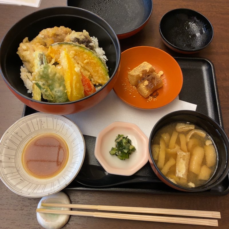 親子天丼(げんかい食堂)