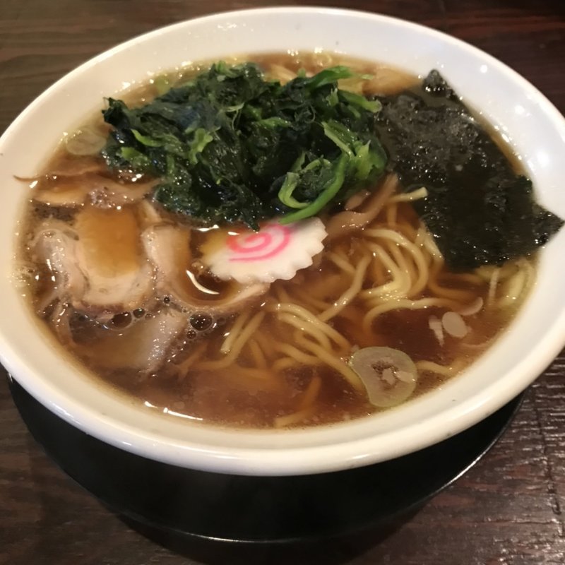 生姜醤油(麺や秀佳)