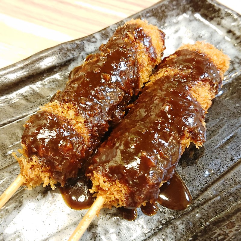 串かつ（味噌）(びんむぎ セレオ八王子店)