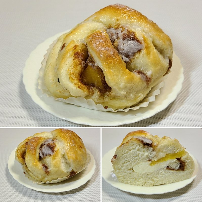 ベーグルパイナップルシナモンロール風(ブランジェリーケン)