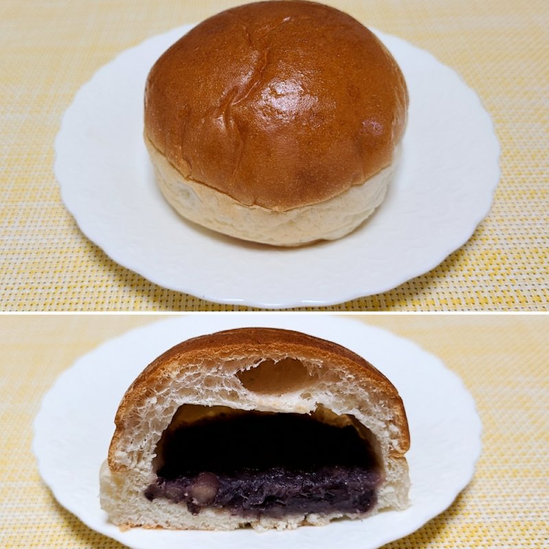 北海道づくしのプレミアムアンパン(コモディイイダ赤塚新町店)