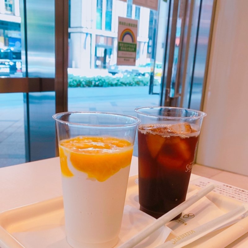 マンゴーヨーグルト(カフェ・ディ・フェスタ)