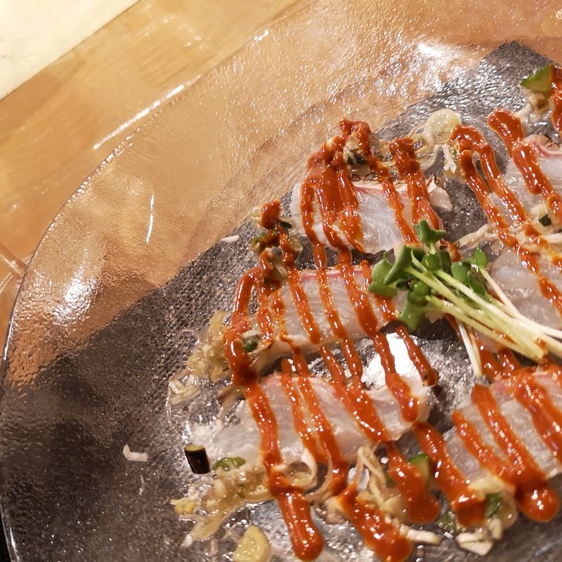 真鯛の辛味噌仕立て(喰場の心)