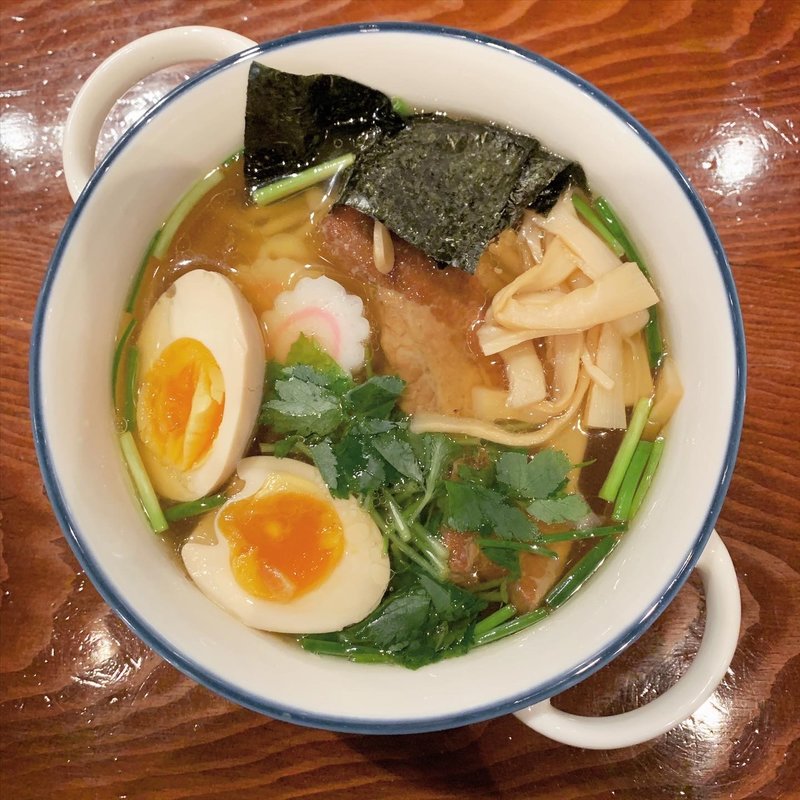 支那そば(モダン和食 サルドゥマキノ)