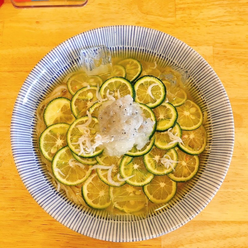 神山すだち×しらす(肉中華そばムタヒロ)