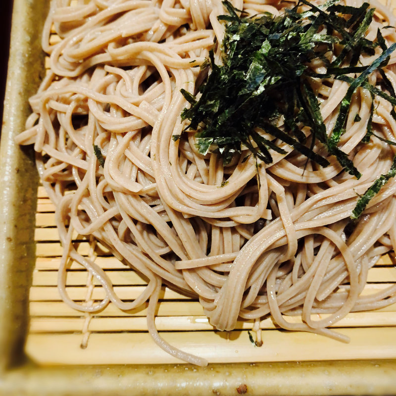 ざるそば定食(風流 田毎そば 阪急三番街店)