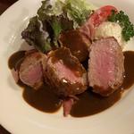 豚ヒレ肉ベーコン巻(レストランにし川)