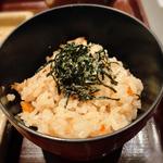 ざるそば定食(風流 田毎そば 阪急三番街店)