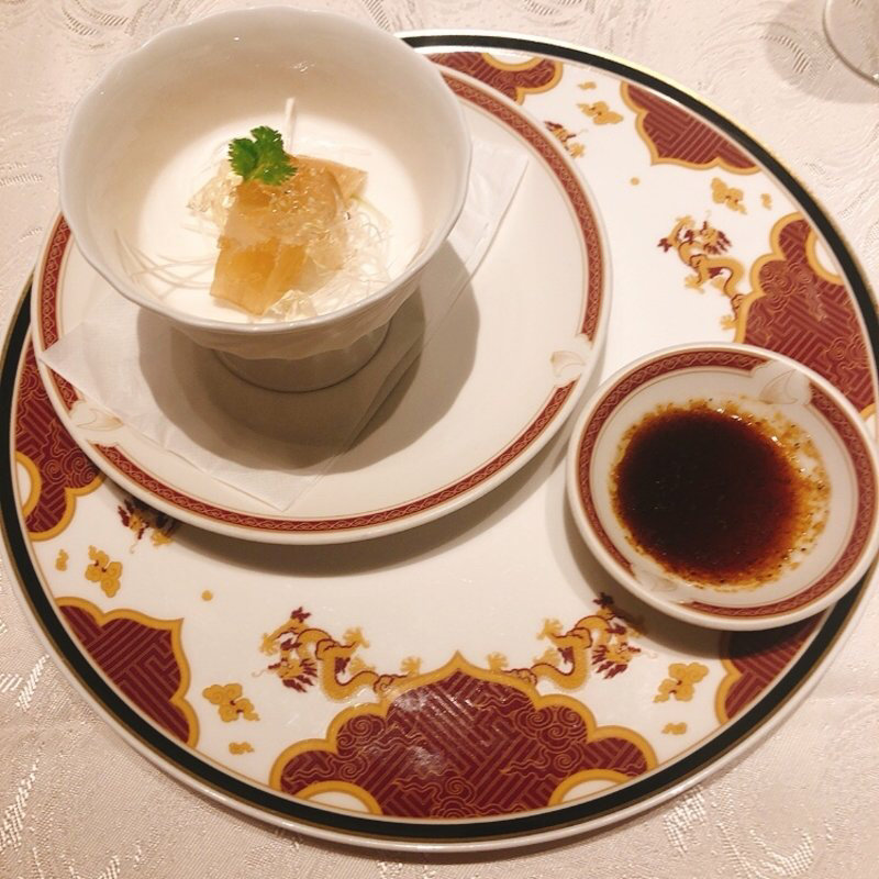 ふかひれのお刺身(筑紫樓(ツクシロウ) 銀座店)