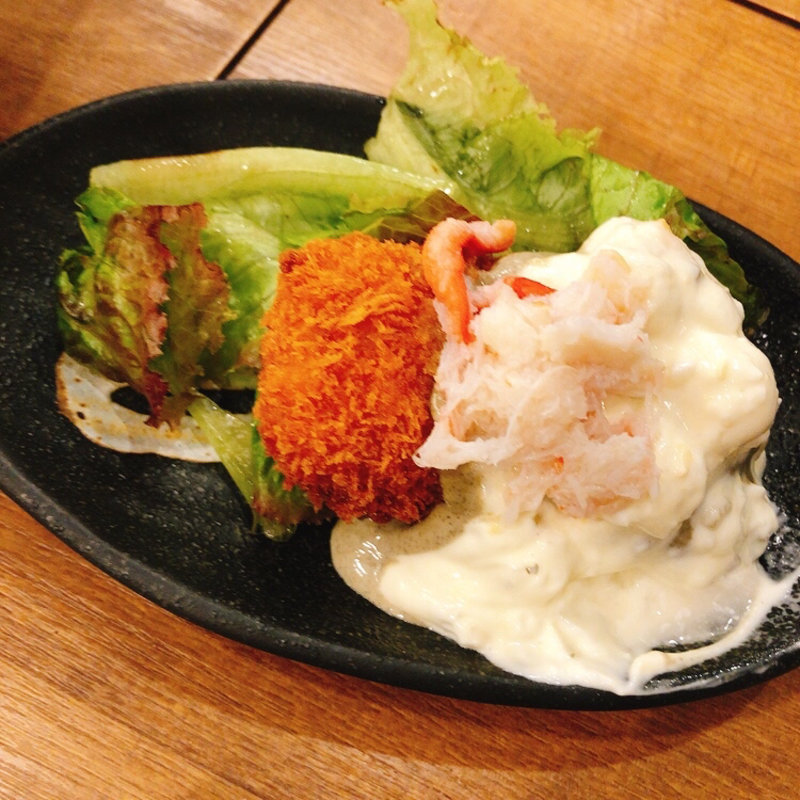カニクリームコロッケ(磯丸水産 東新宿店)