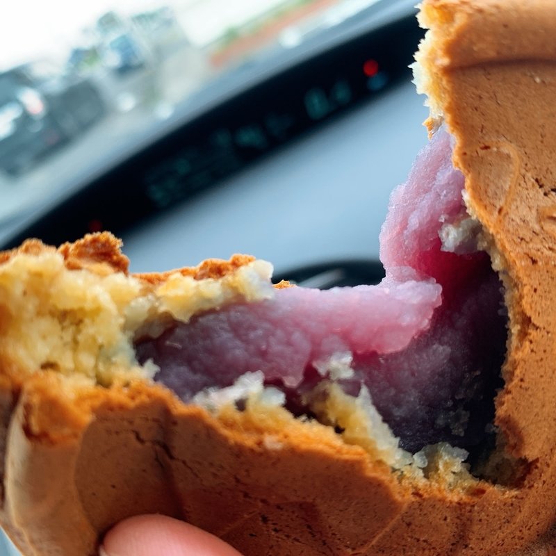 ムラサキ芋餡(玉家)