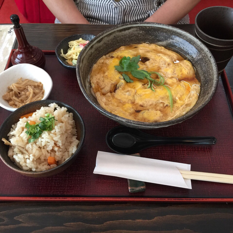 玉子とじそば(蕎麦切り素朗)