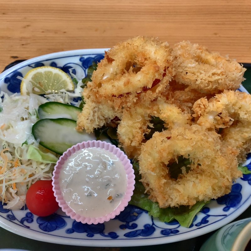 イカフライ定食(更科本家 （さらしなほんけ）)