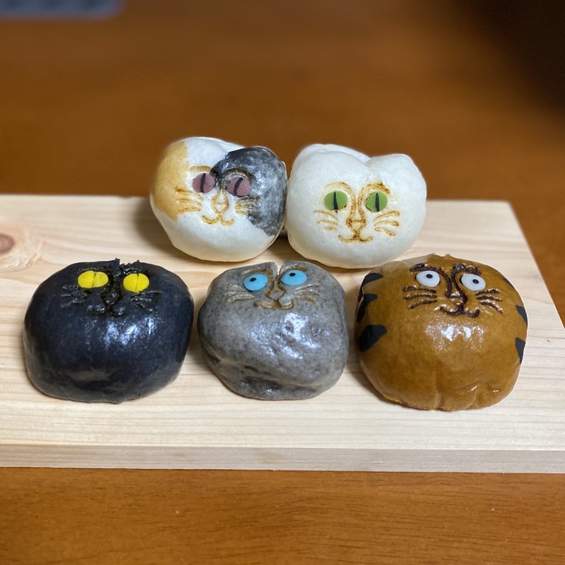 招福猫子まんじゅう(稲豊園 （とうほうえん）)