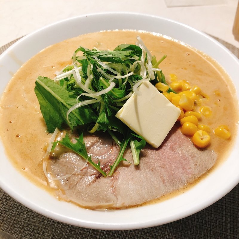 味噌チーズらぁめん(オコメノカミサマ)