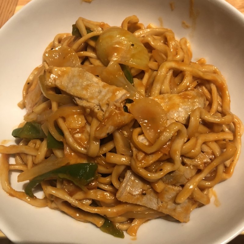 ナポリタン(ラーメン二郎 八王子野猿街道店２)