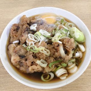 ジャンボゲソ天太蕎麦(一由そば )