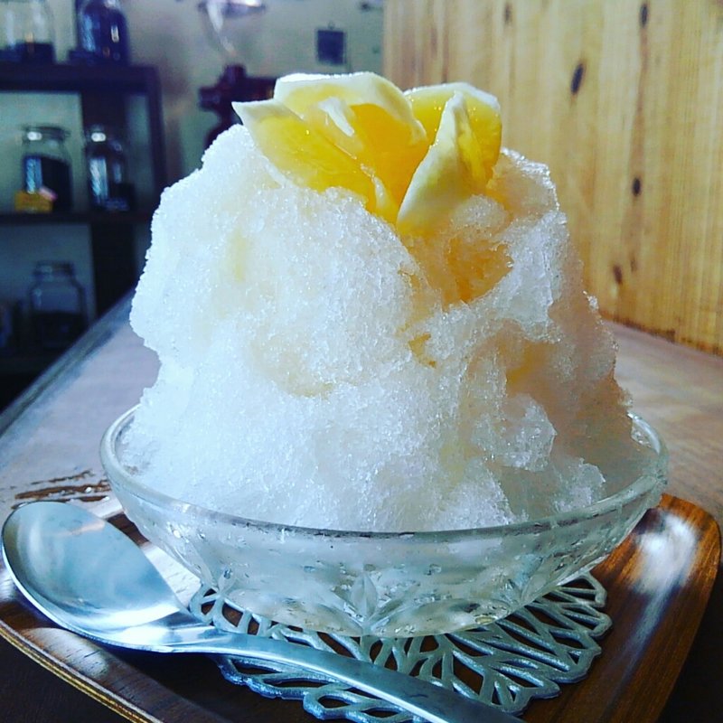 小夏のかき氷(ミナヅキ珈琲)