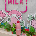 マイメロディミルクボトル 濃厚いちごミルク(MILK MILK MILK! ミルクミルクミルク！)