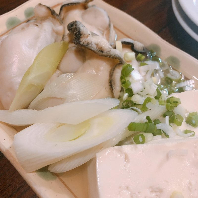 かき豆腐(居酒屋 越川 （イザカヤ コシカワ）)