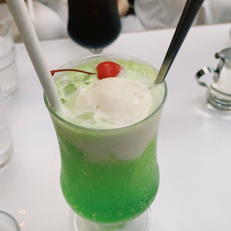 クリームソーダ(イワタコーヒー店)