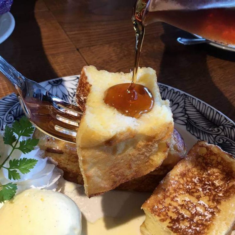 フレンチトースト(上高地あずさ珈琲 加古川店)