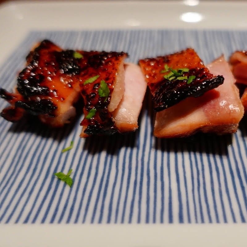 軍鶏の山椒焼き(バードランド虎ノ門)