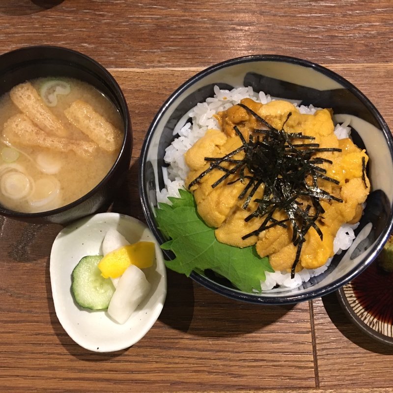 うに丼　中盛り(片倉うに屋 )