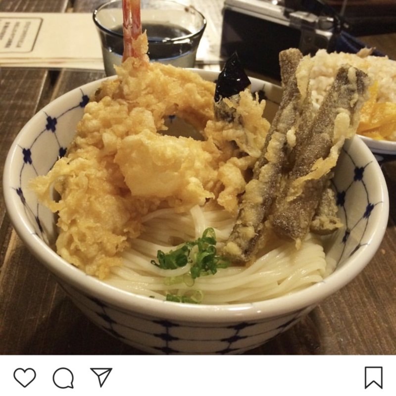 天ぷらうどん（ごぼう天トッピング）(うどん屋 麦~バク~)