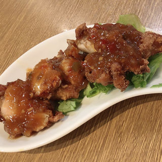 唐揚げ油淋鶏(台湾小籠包　京都ヨドバシ店)