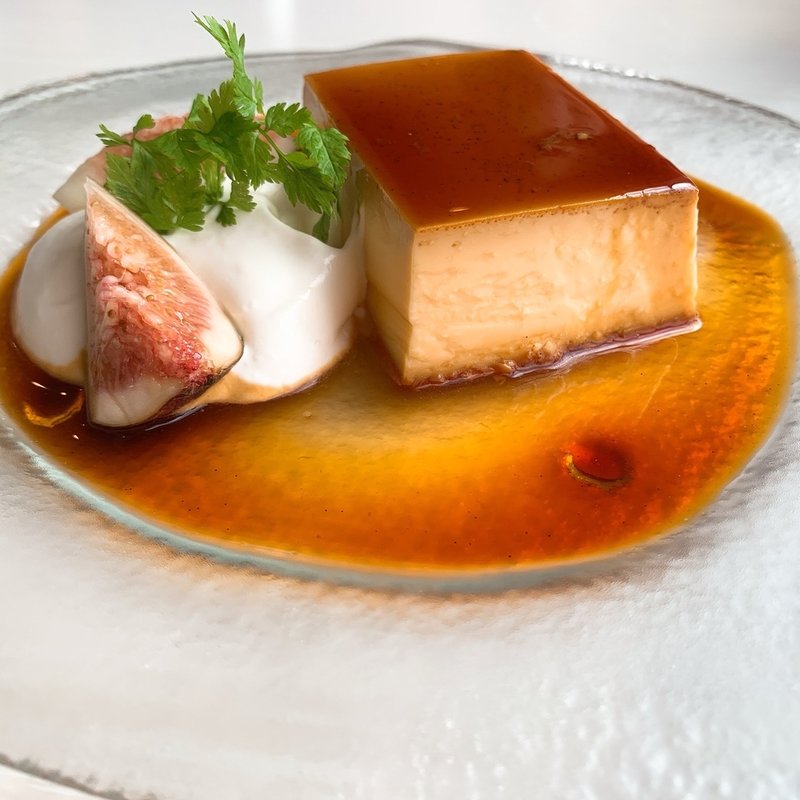 昔ながらのかためでほろ苦 おとなプリン(CAFE AOKI)