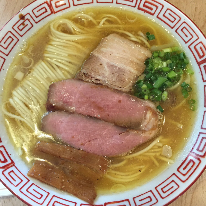 普通の白醤油らーめん(あってりめんこうじ 安中原市店)