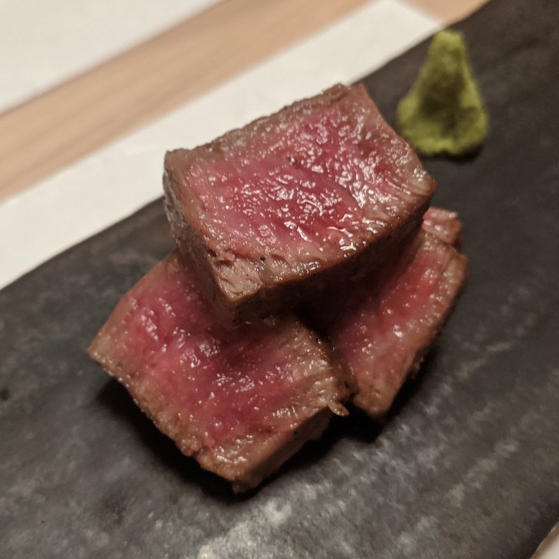 仙台牛シャトーブリアン(隠れ家鉄板おぶ)