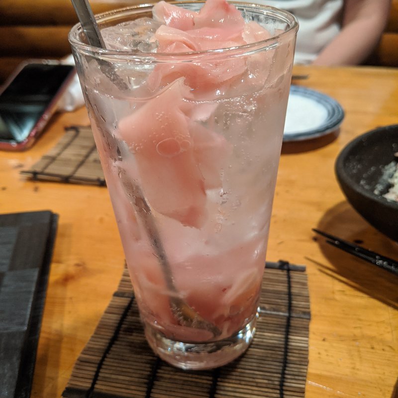 ピンクガリガリサワー(鳥酎 )