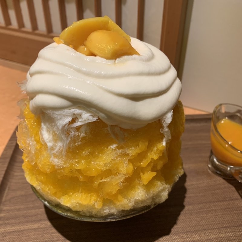 超マンゴーみるく(川越 これがかき氷)