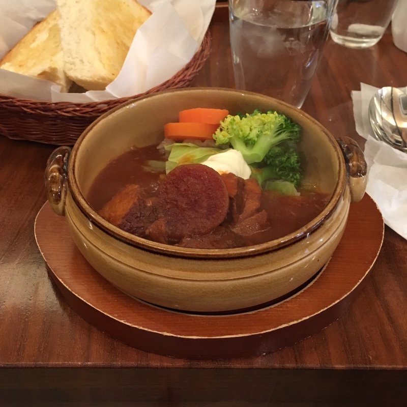 ボルシチセット(茶豆珈琲)